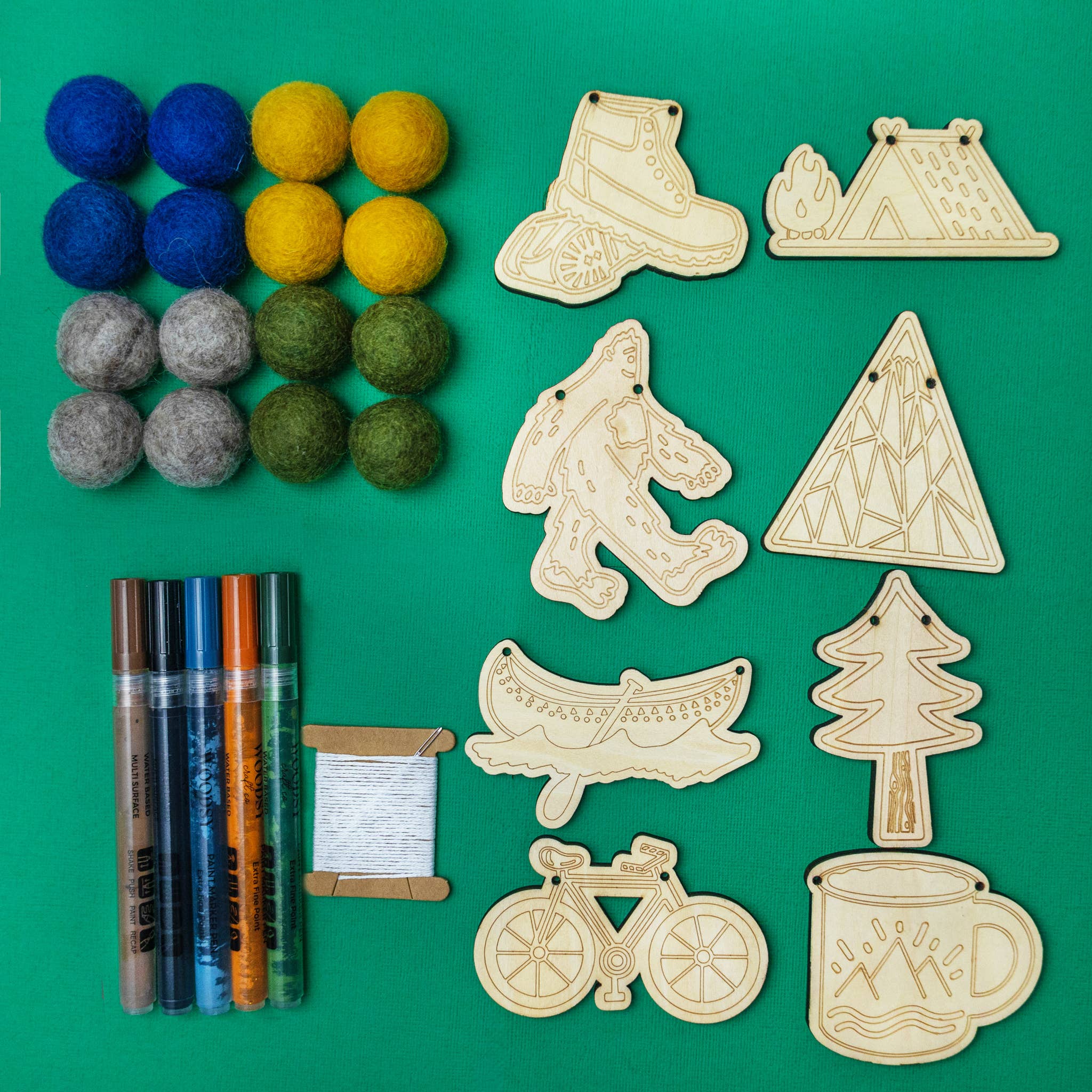 DIY Craft Kit - Adventure Theme Garland