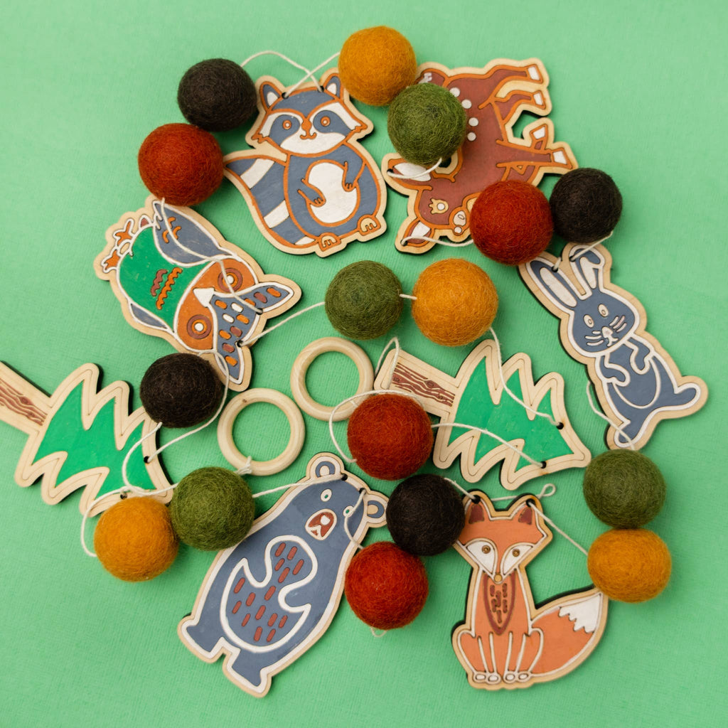 DIY Craft Kit - Woodland Garland