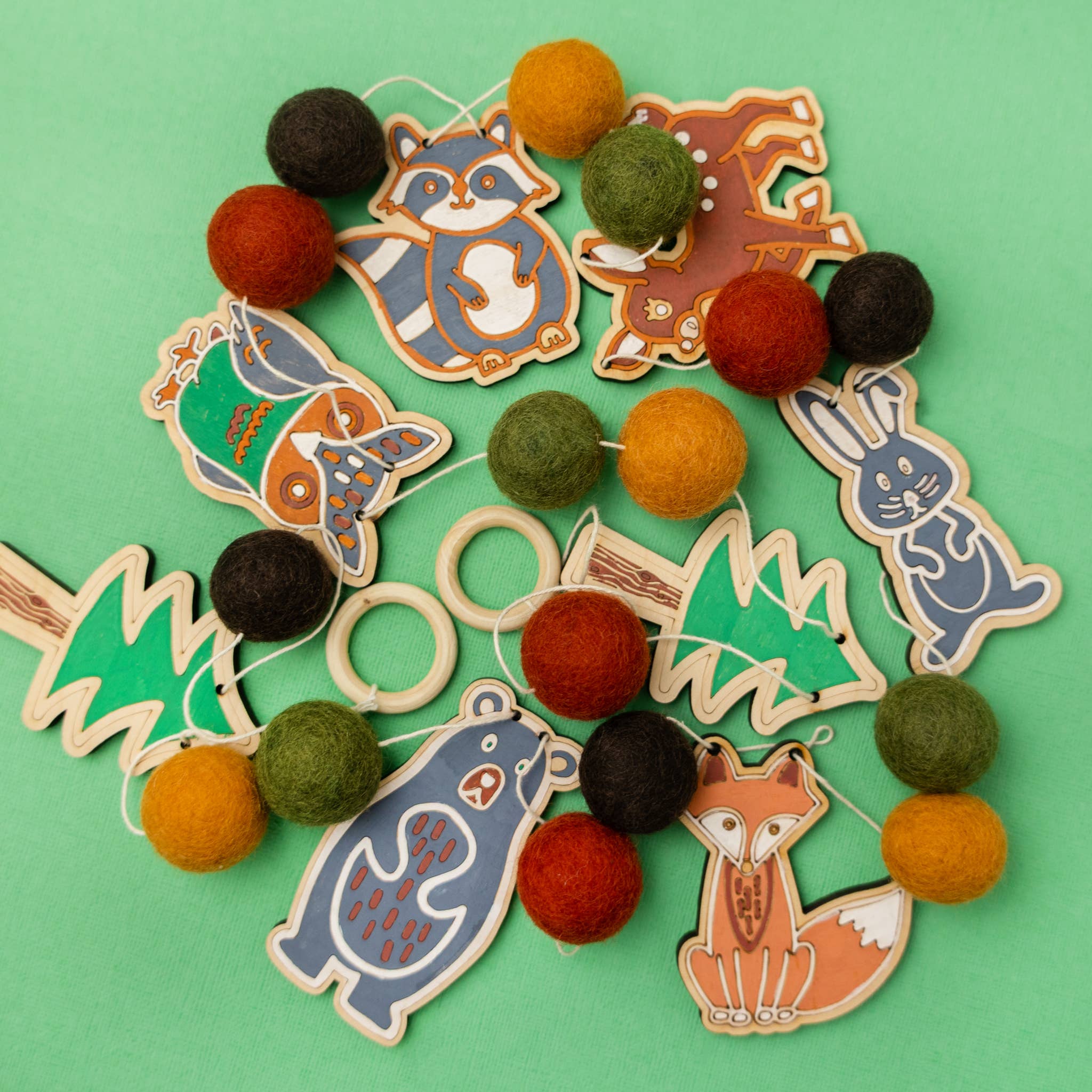 DIY Craft Kit - Woodland Garland