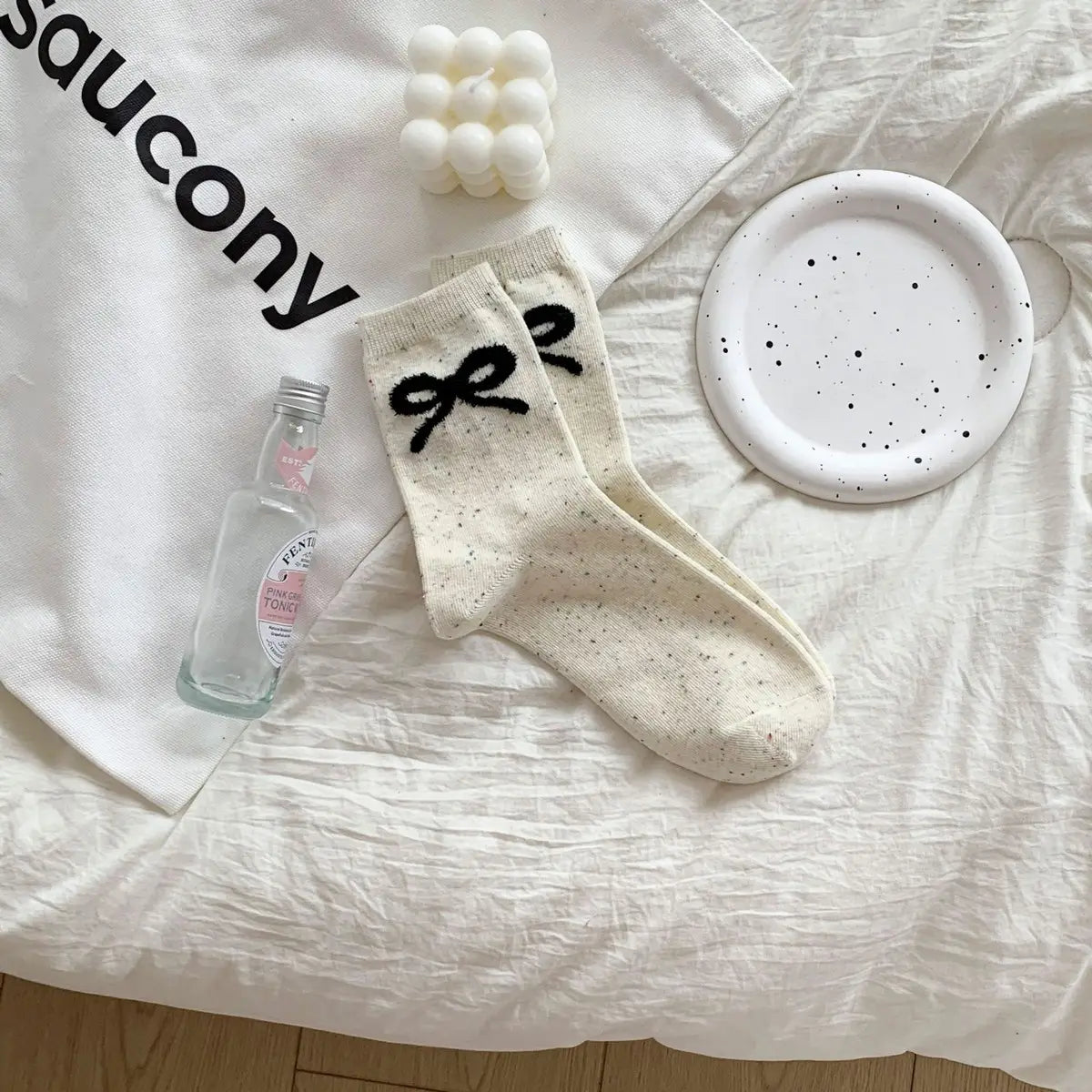 Bow Socks Women