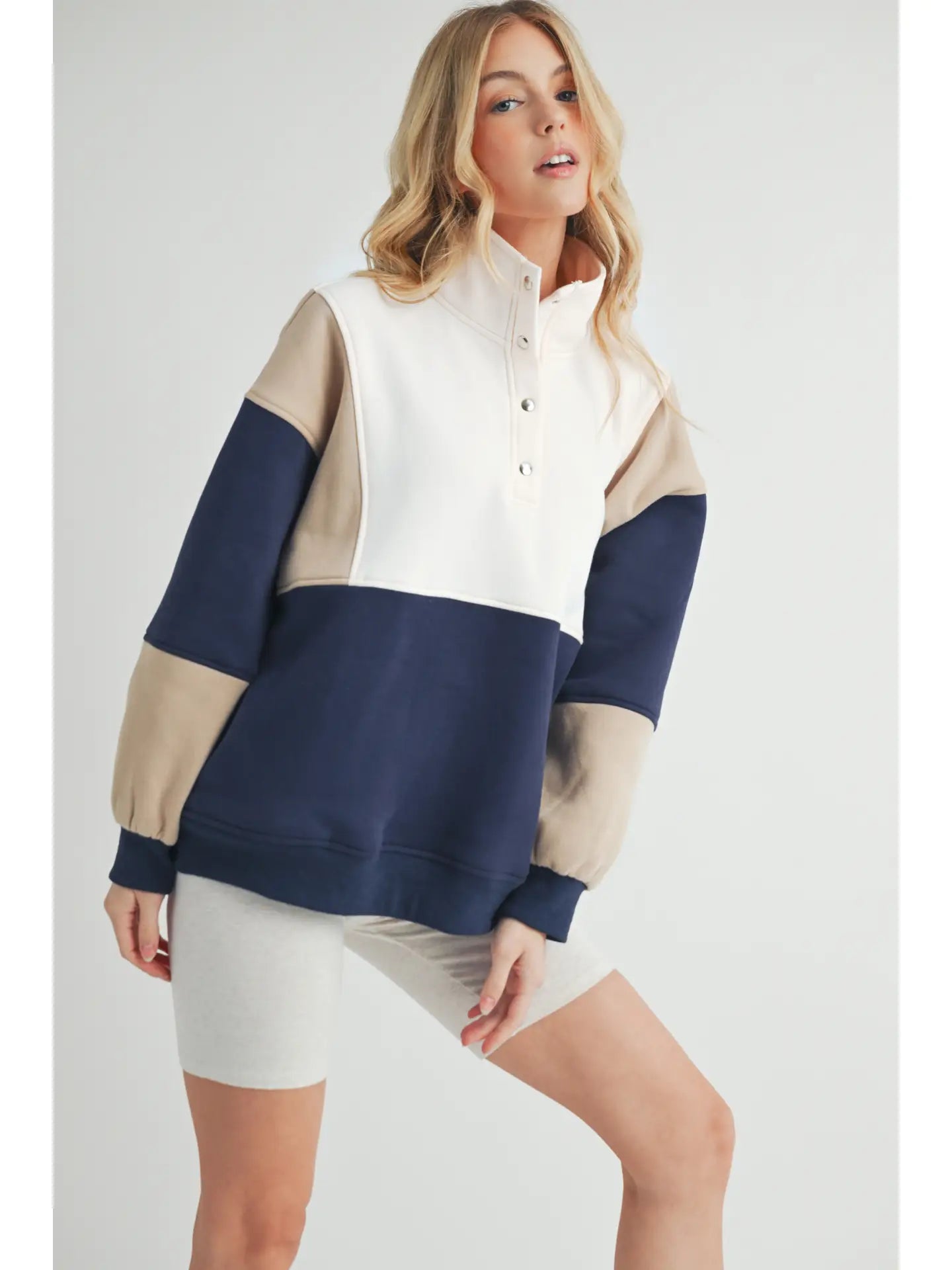 Colorblock Pullover