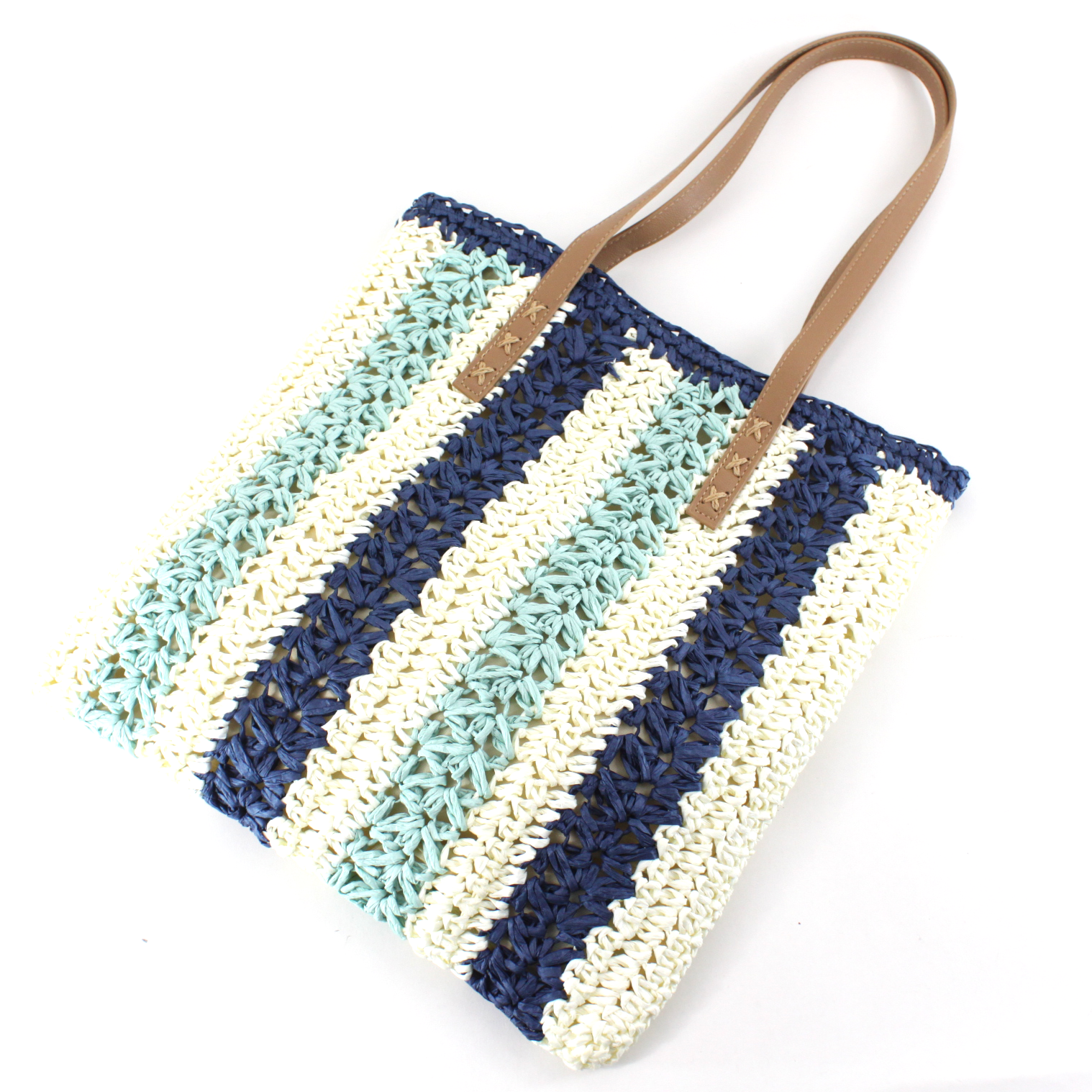Grass Straw Tote Bag