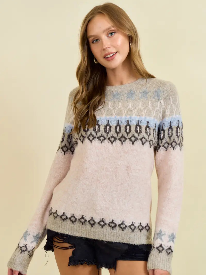 Star Fairisle Sweater