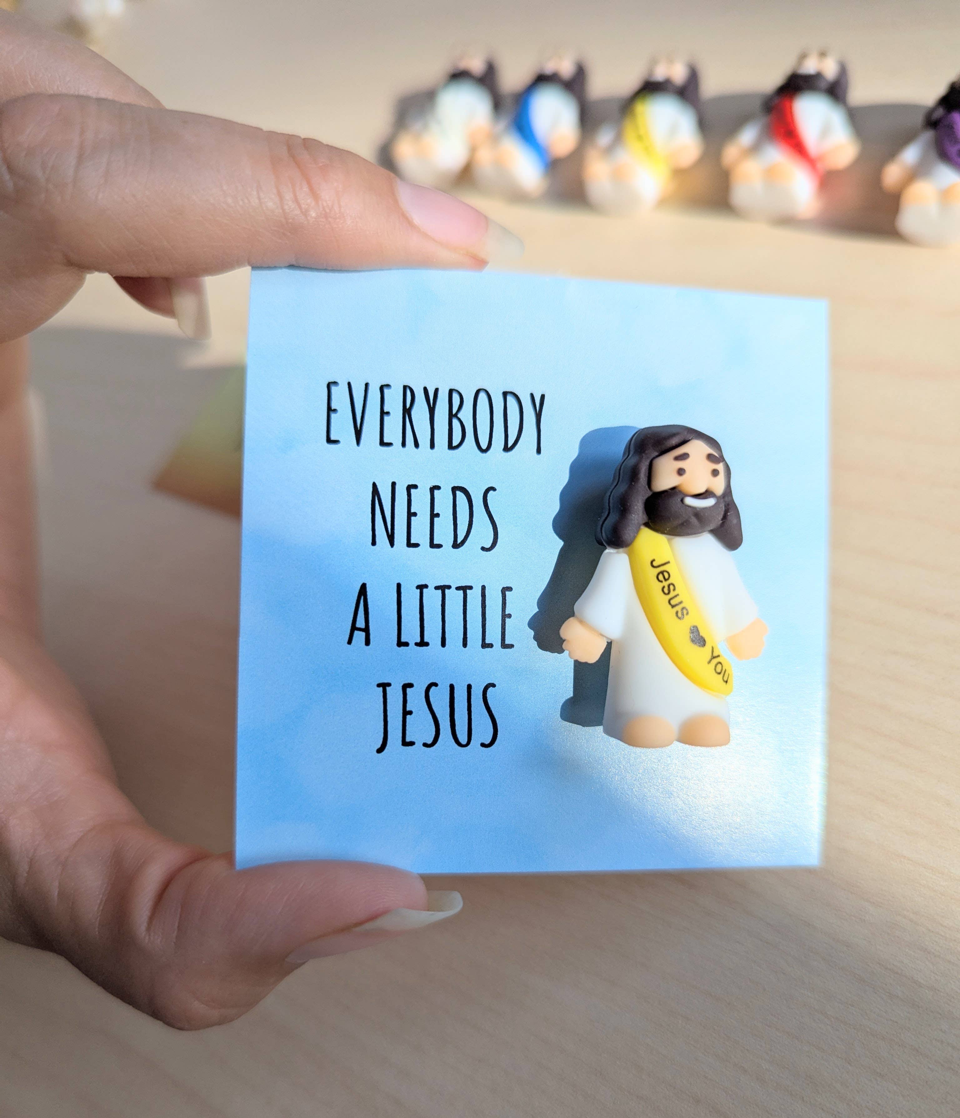 Little Jesus Pocket Card – Faith & Positivity Gift