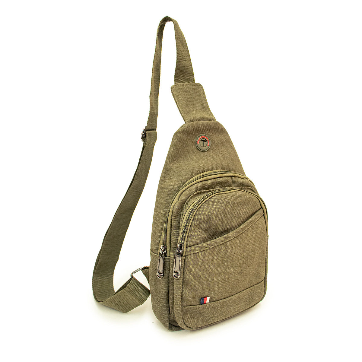 Canvas Crossbody Sling Bag Backpack