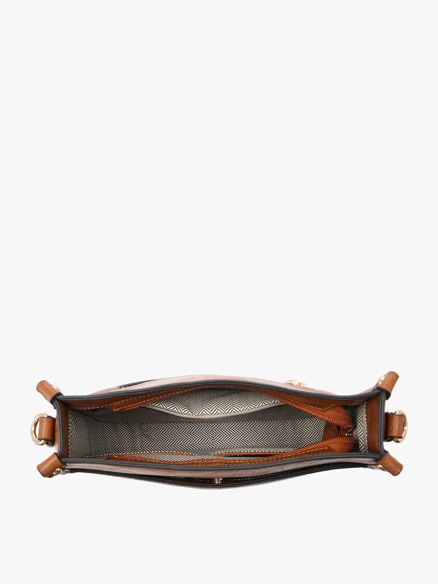 Red Chloe Plaid Crossbody