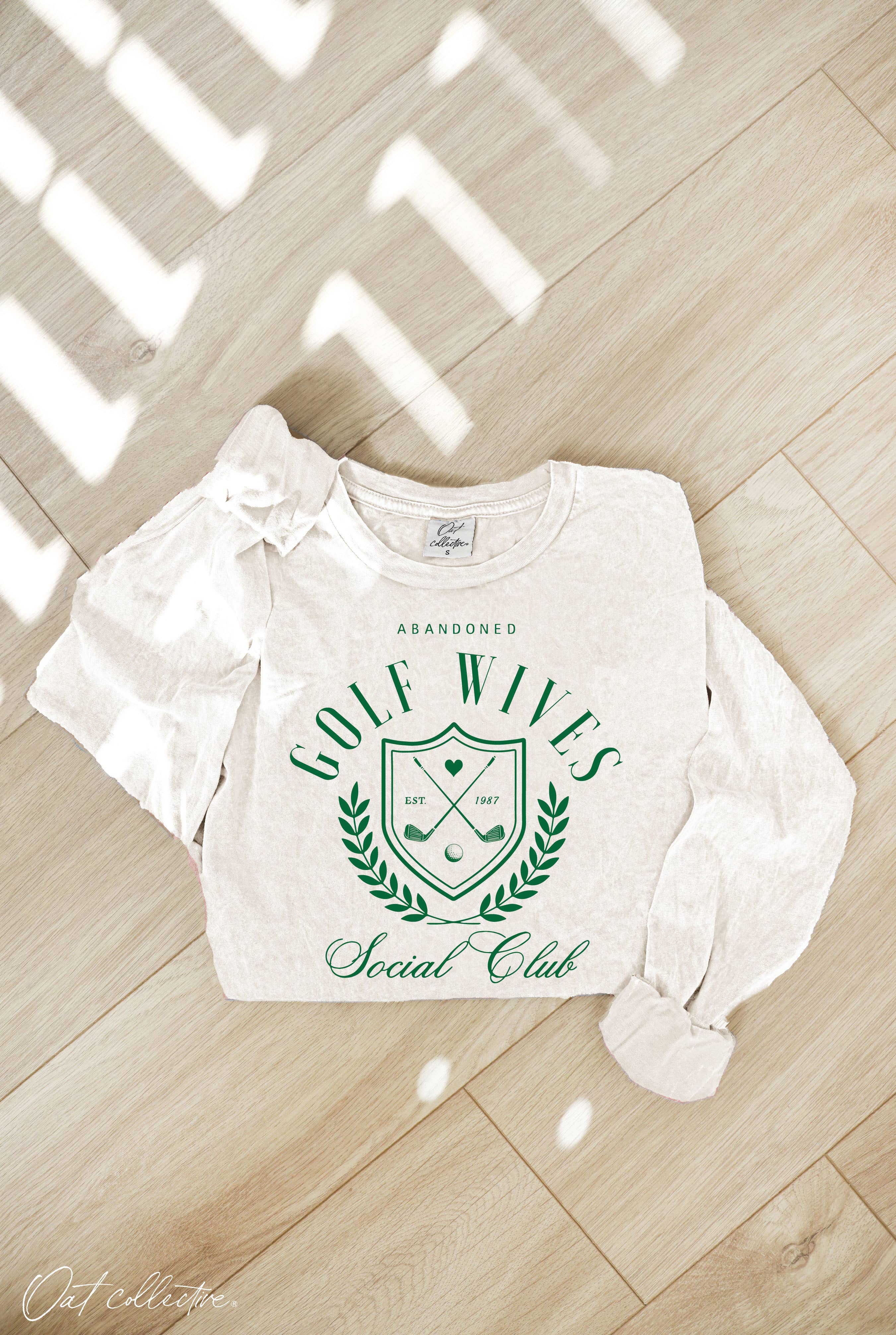 Golf Wives Club Long Sleeve Graphic