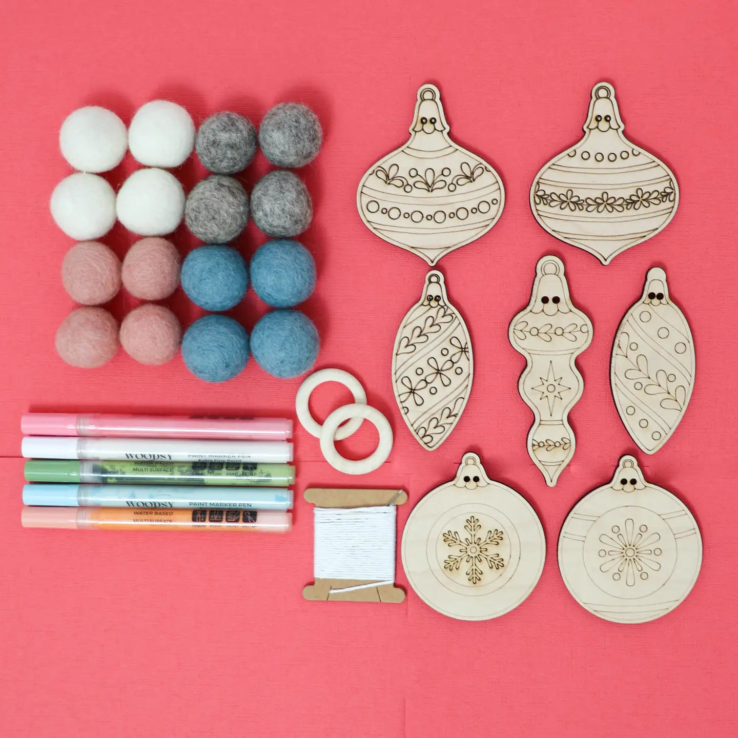 DIY Craft Kit- The vintage ornament kit