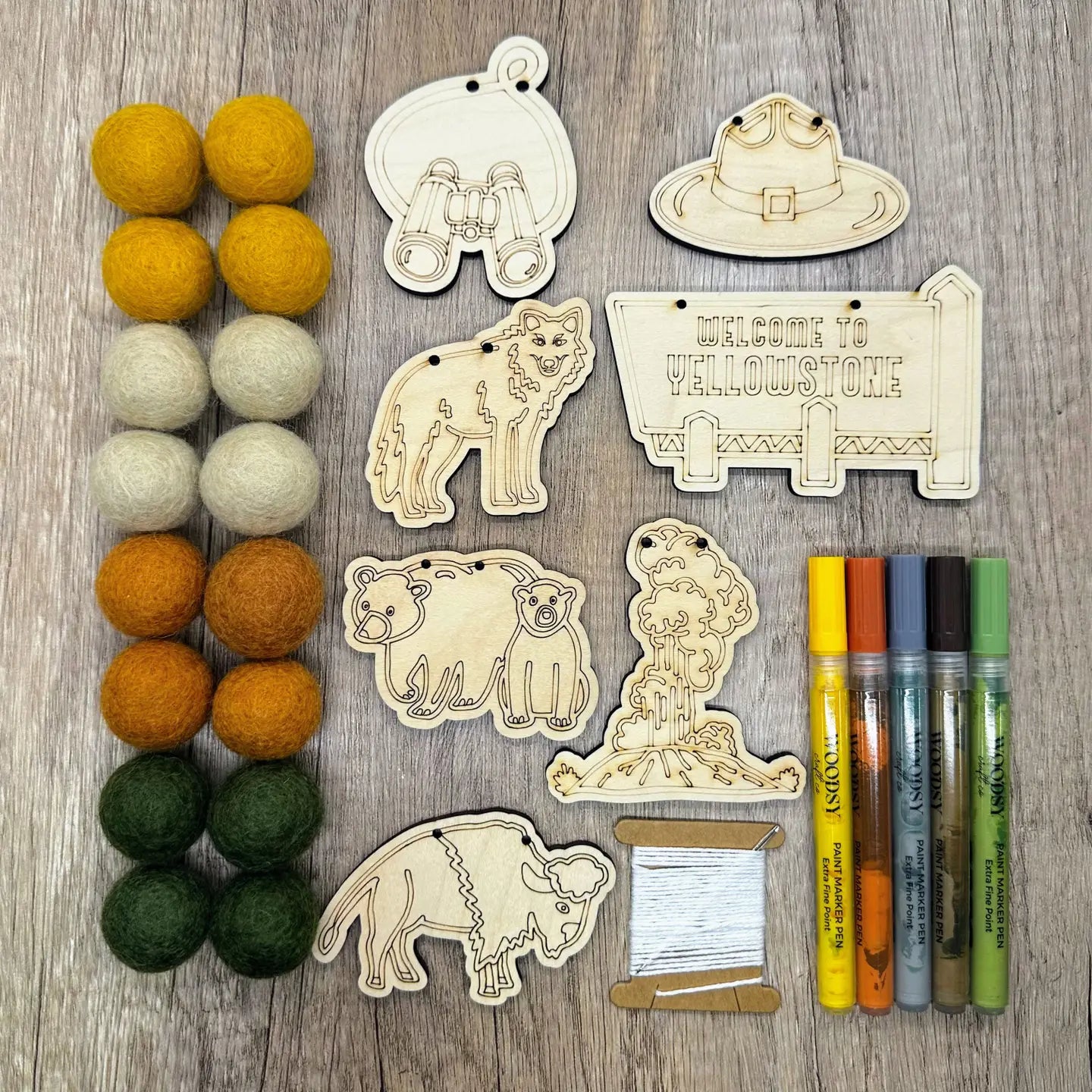 DIY Craft- Yellowstone Garland