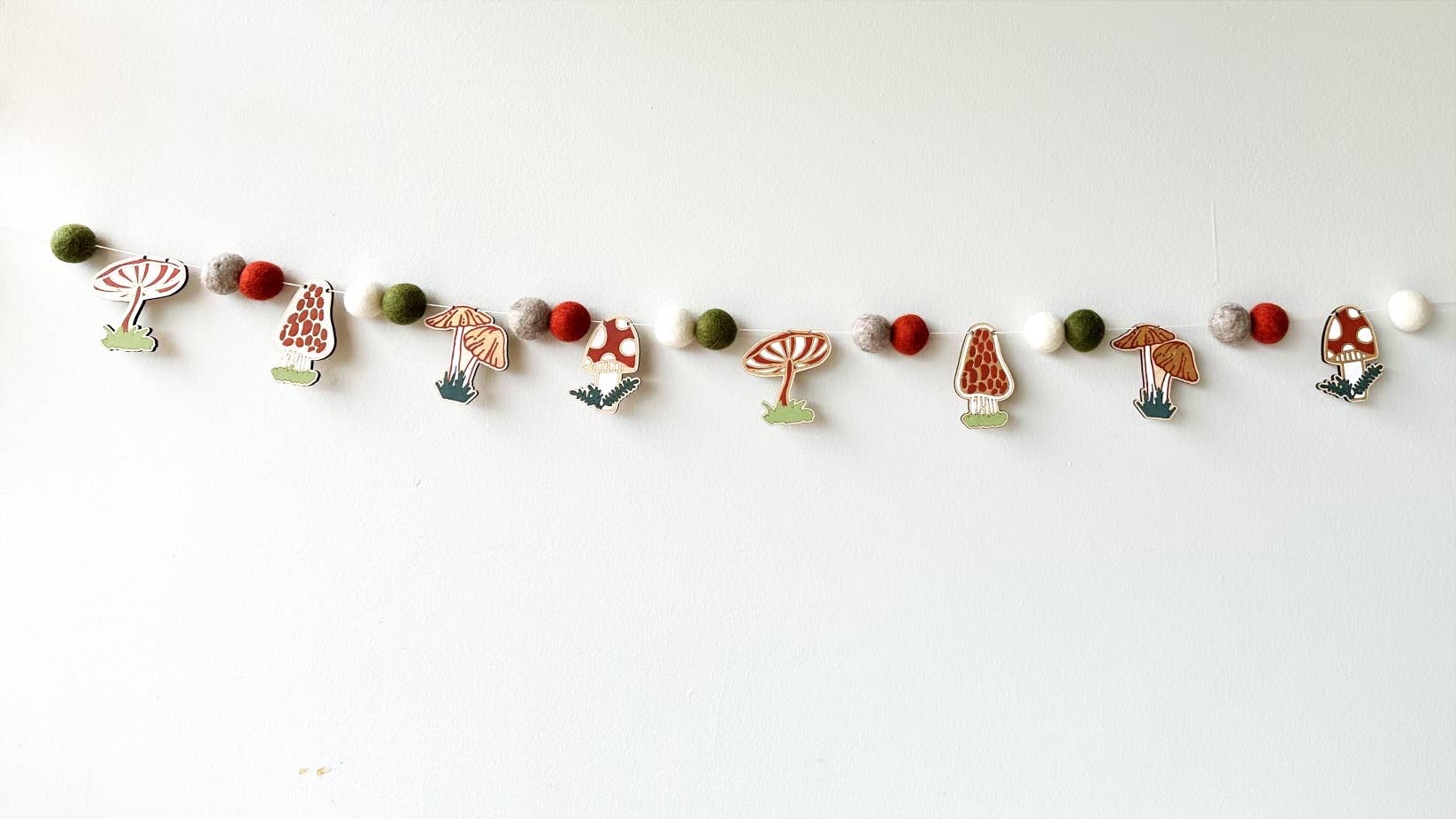 DIY Craft Kit - Mushroom Garland