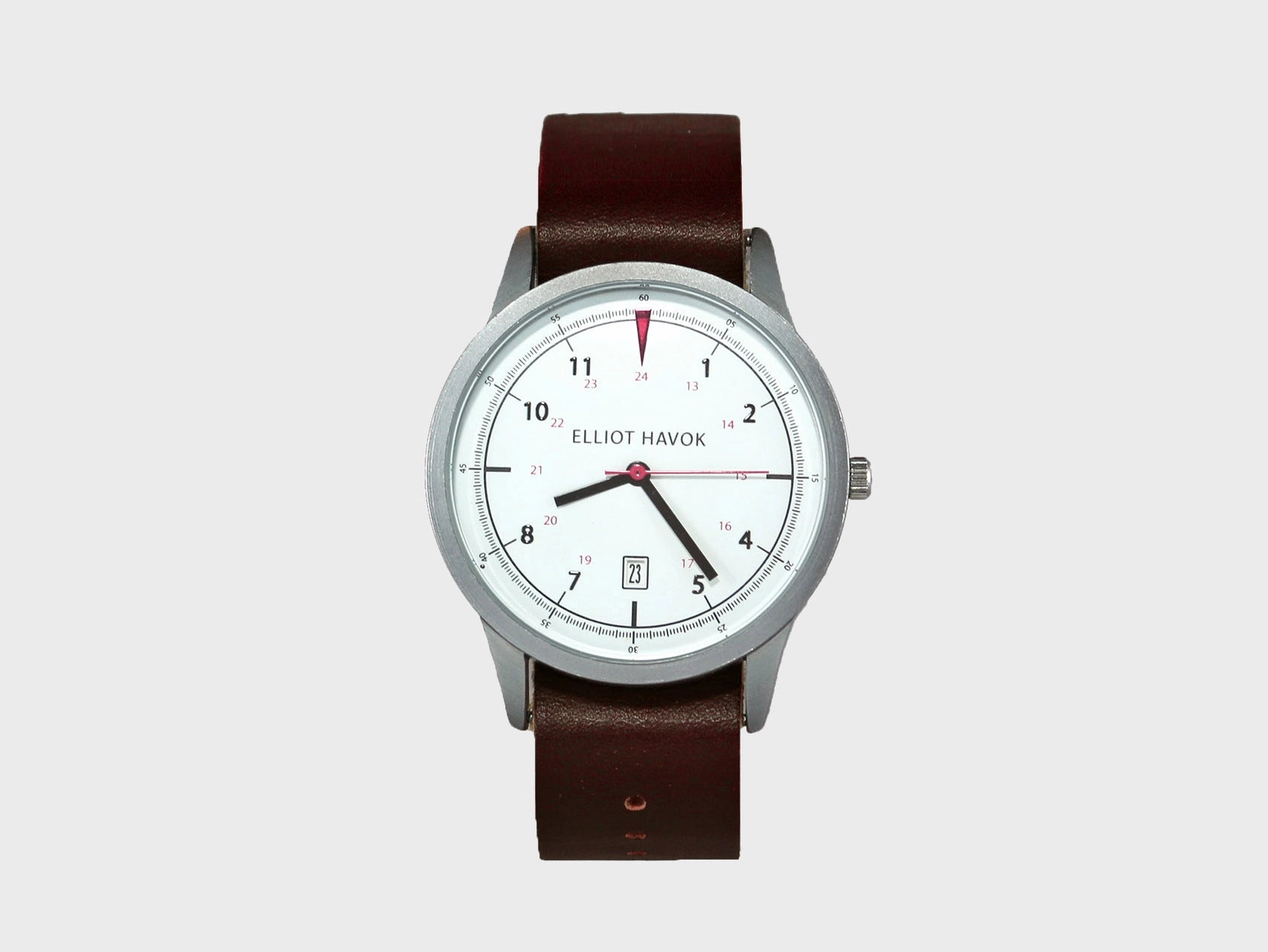 Havok White Classic Watch