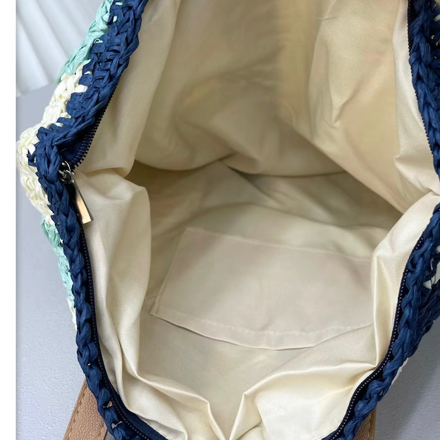 Grass Straw Tote Bag