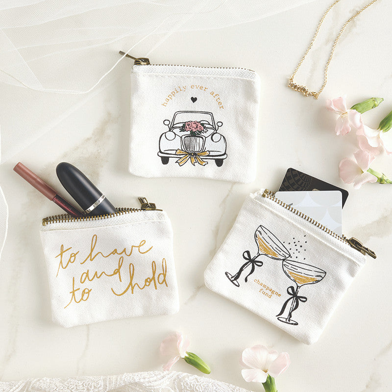 Wedding Ring/Coin/Gift Card Pouch