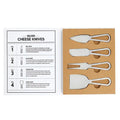 Silver Cheese Knife Set – Stainless Steel Cheese Knives Gift Set