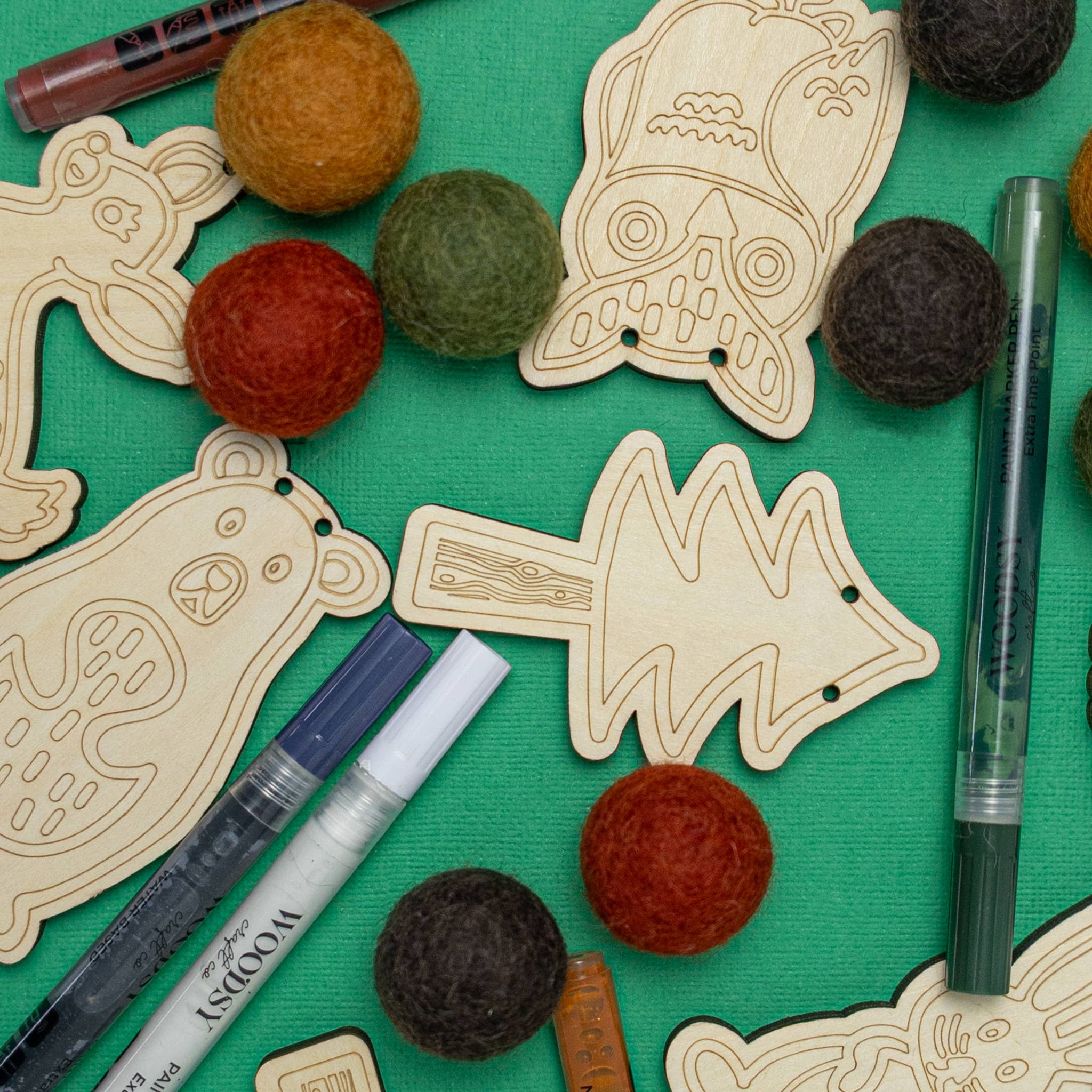 DIY Craft Kit - Woodland Garland