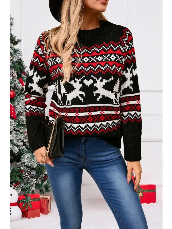 Reindeer Holiday Sweater