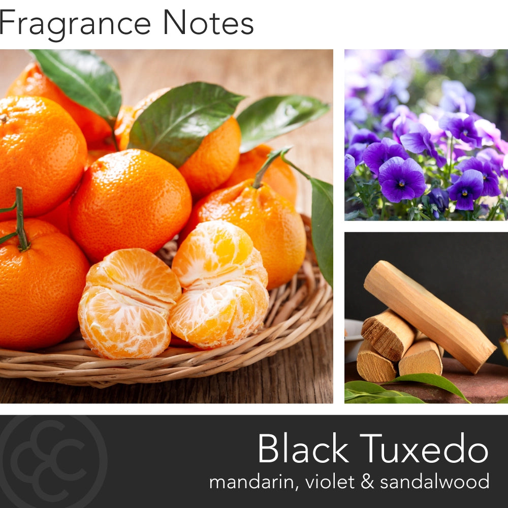 Manly Indulgence Classic Black Tuxedo Candle – 16.5 oz