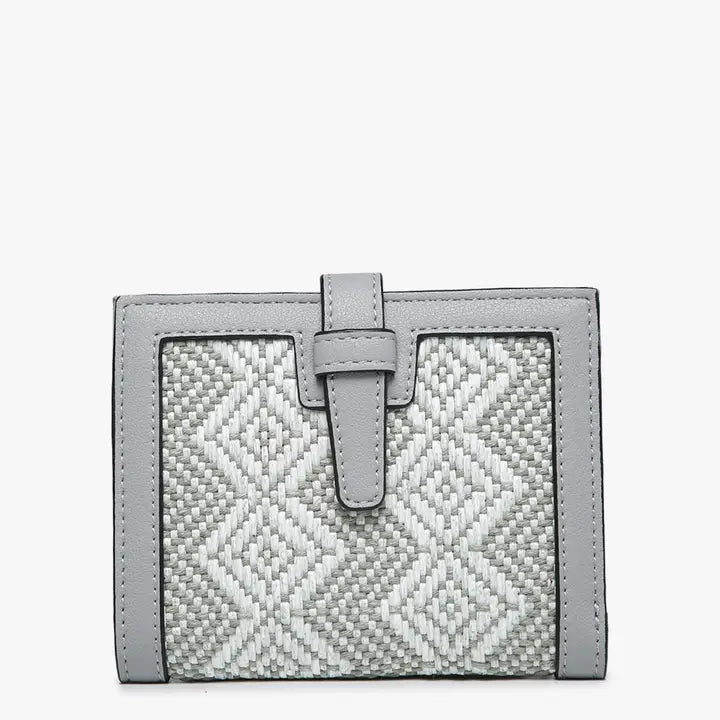 Diamond Light Grey Bessie Wallet