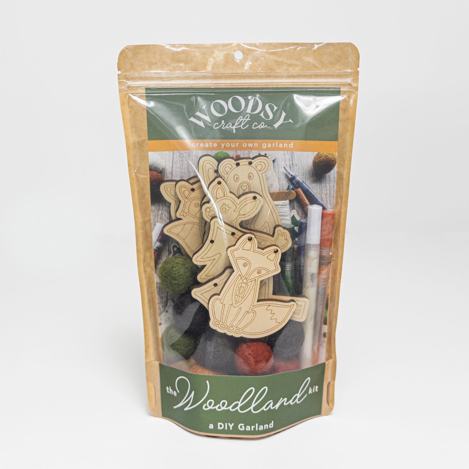 DIY Craft Kit- Woodland Garland