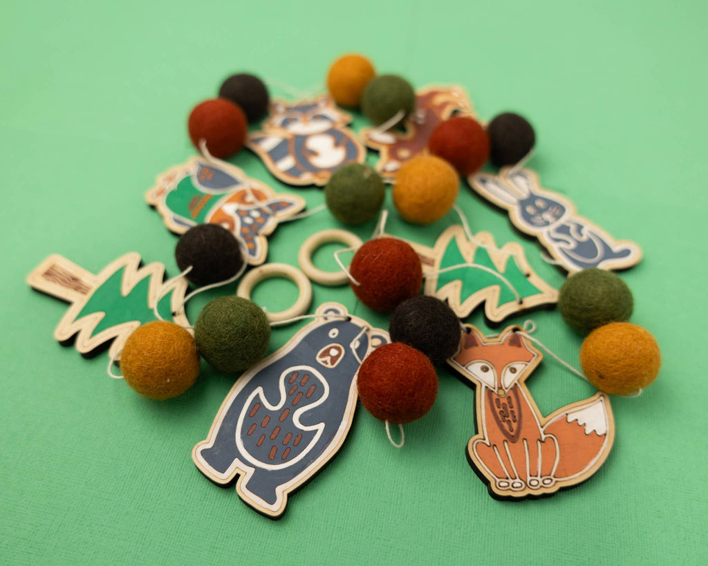 DIY Craft Kit - Woodland Garland