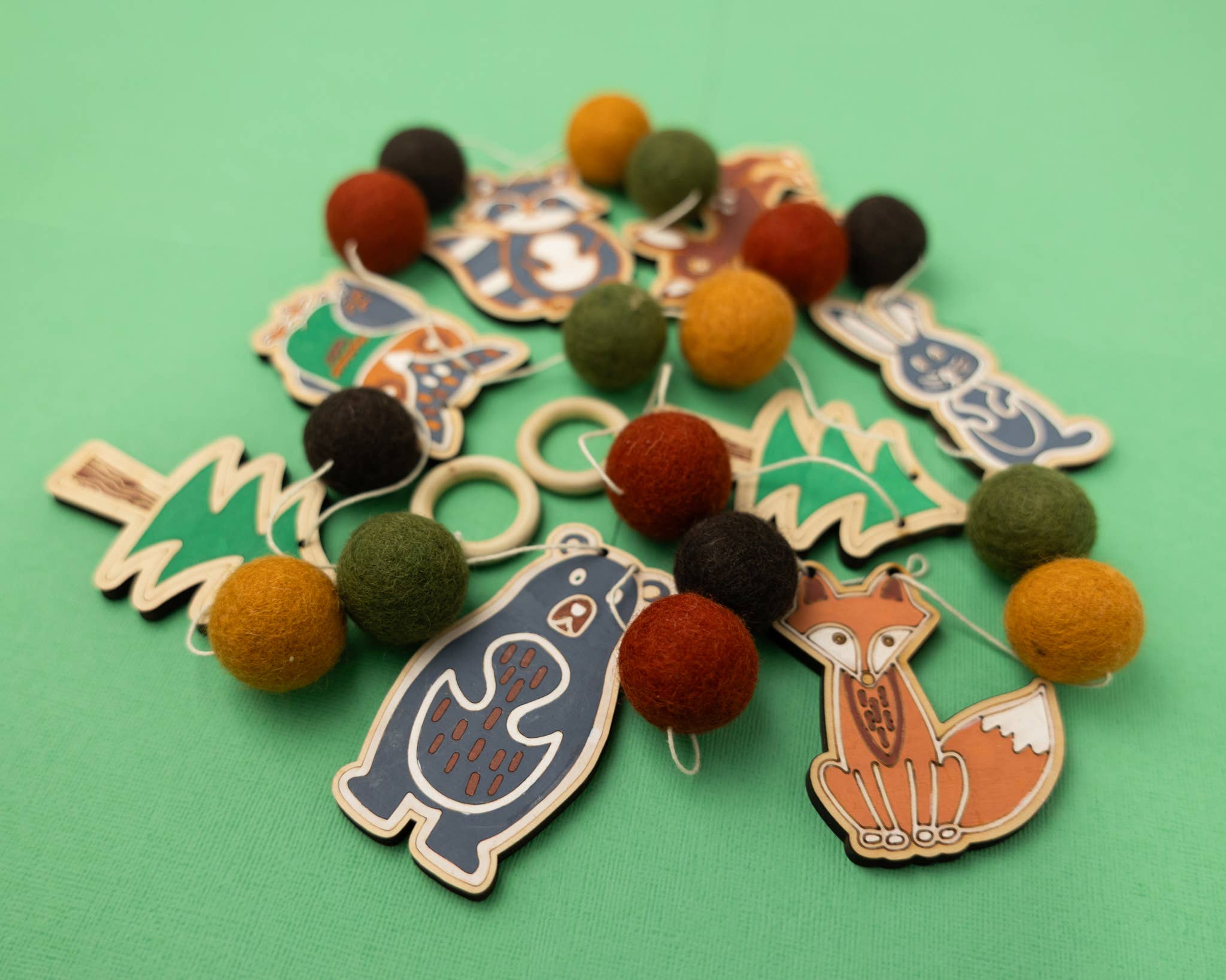 DIY Craft Kit - Woodland Garland