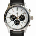 White & Black Chronograph