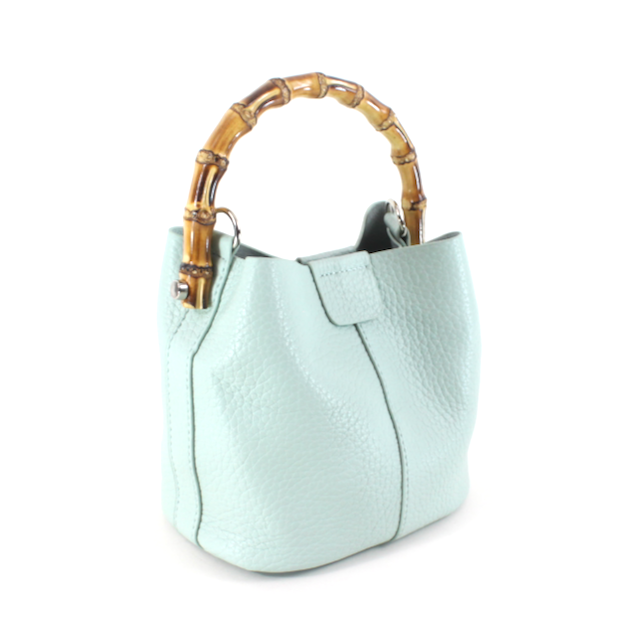 Bamboo Top Handle Crossbody