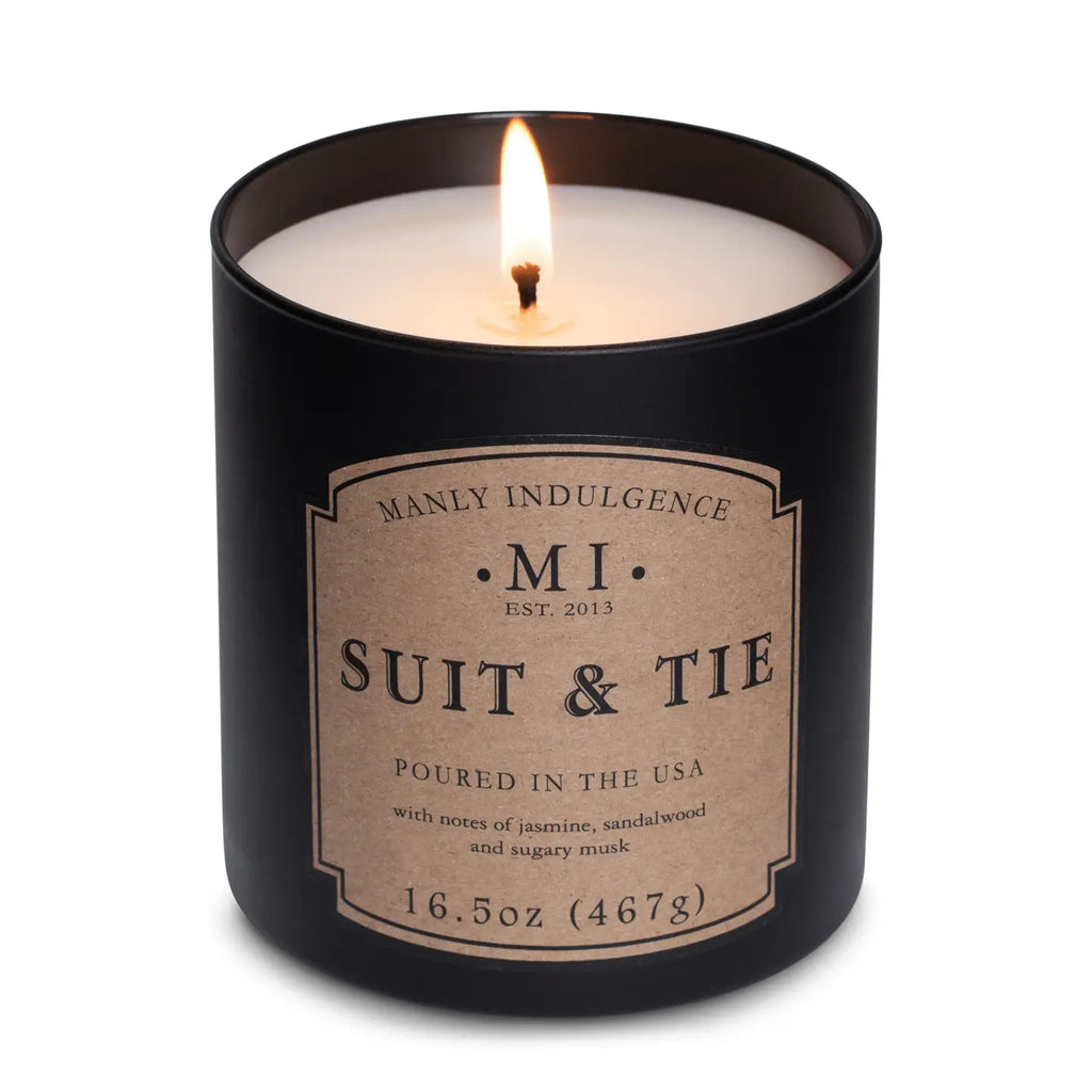 Manly Indulgence Classic Suit & Tie Candle