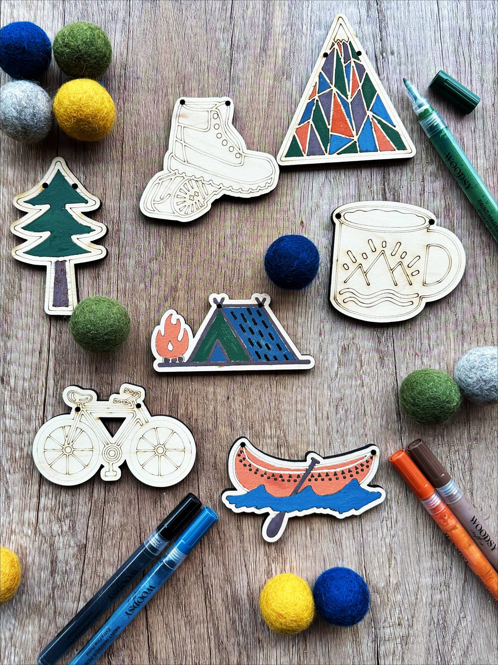 DIY Craft Kit - Adventure Theme Garland