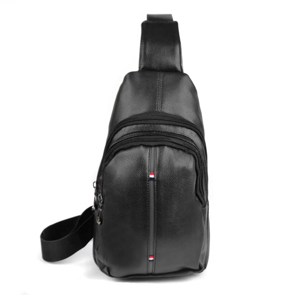 Black Crossbody Sling Bag Backpack