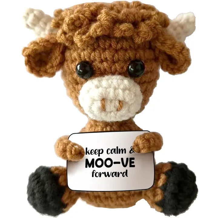 Highland Cow - Crocheted Mini