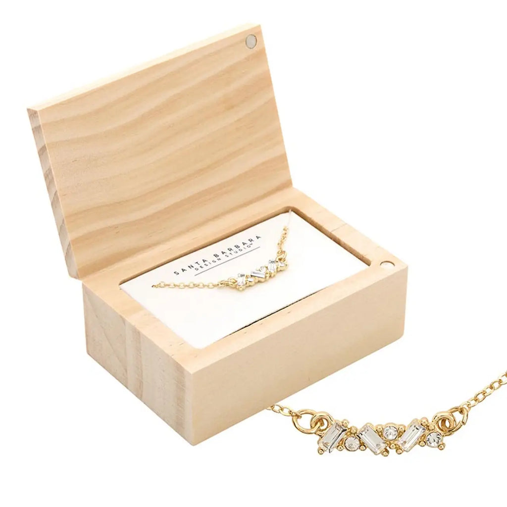 "Engaged"- Treasure Box Necklace