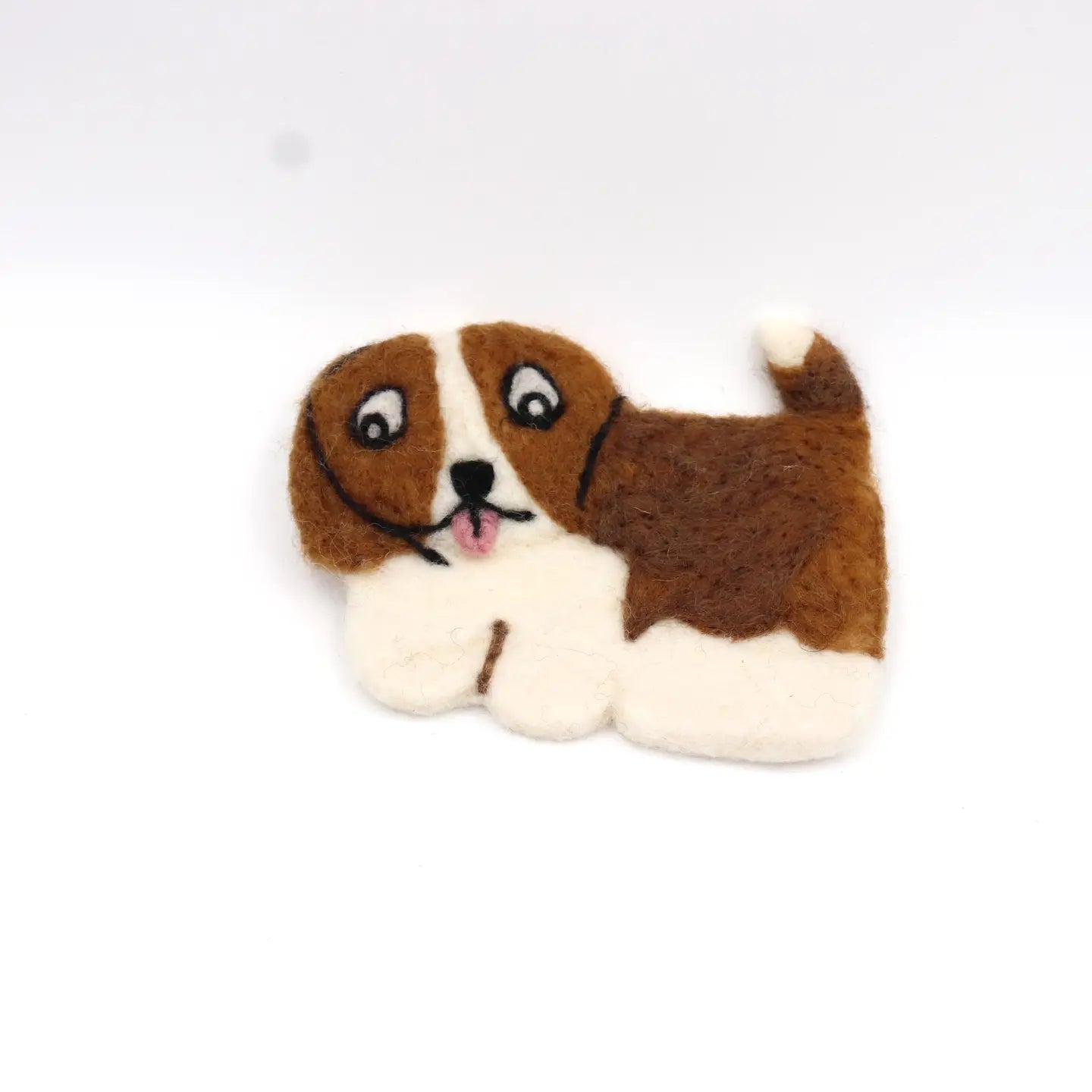 Nepal Handmade Dog Felt Coffee Cup Mug Table Mat Coasters-Golden Retriever