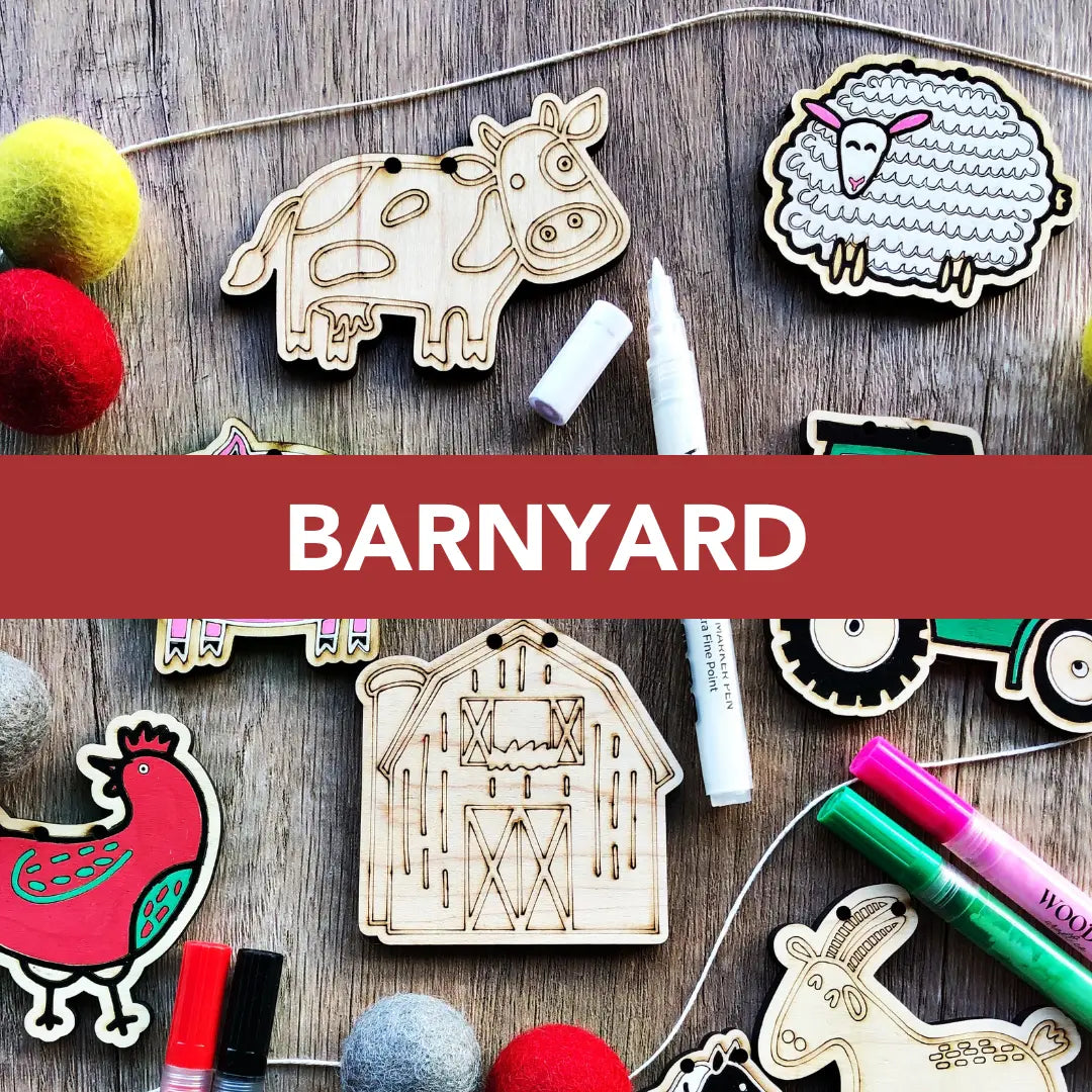 Diy Craft Kit - Barnyard Garland