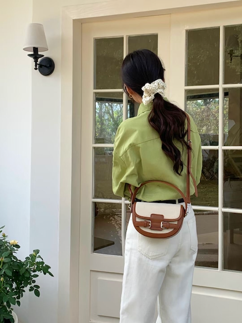 Buckle  Canva Crossbody