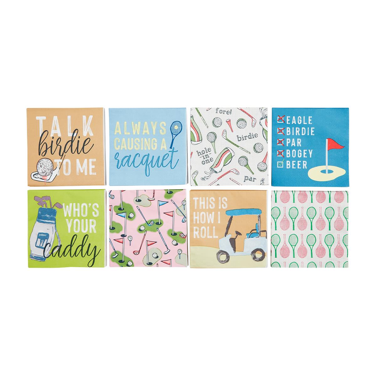 Golf & Tennis Paper Napkins