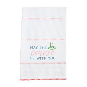 May The Crs Golf Waffle Towel
