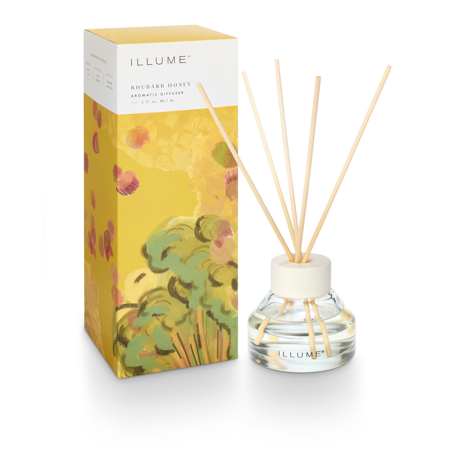 Rhubarb Honey Aromatic Diffuser – 3 Fl. Oz | Sweet & Warm Home Fragrance