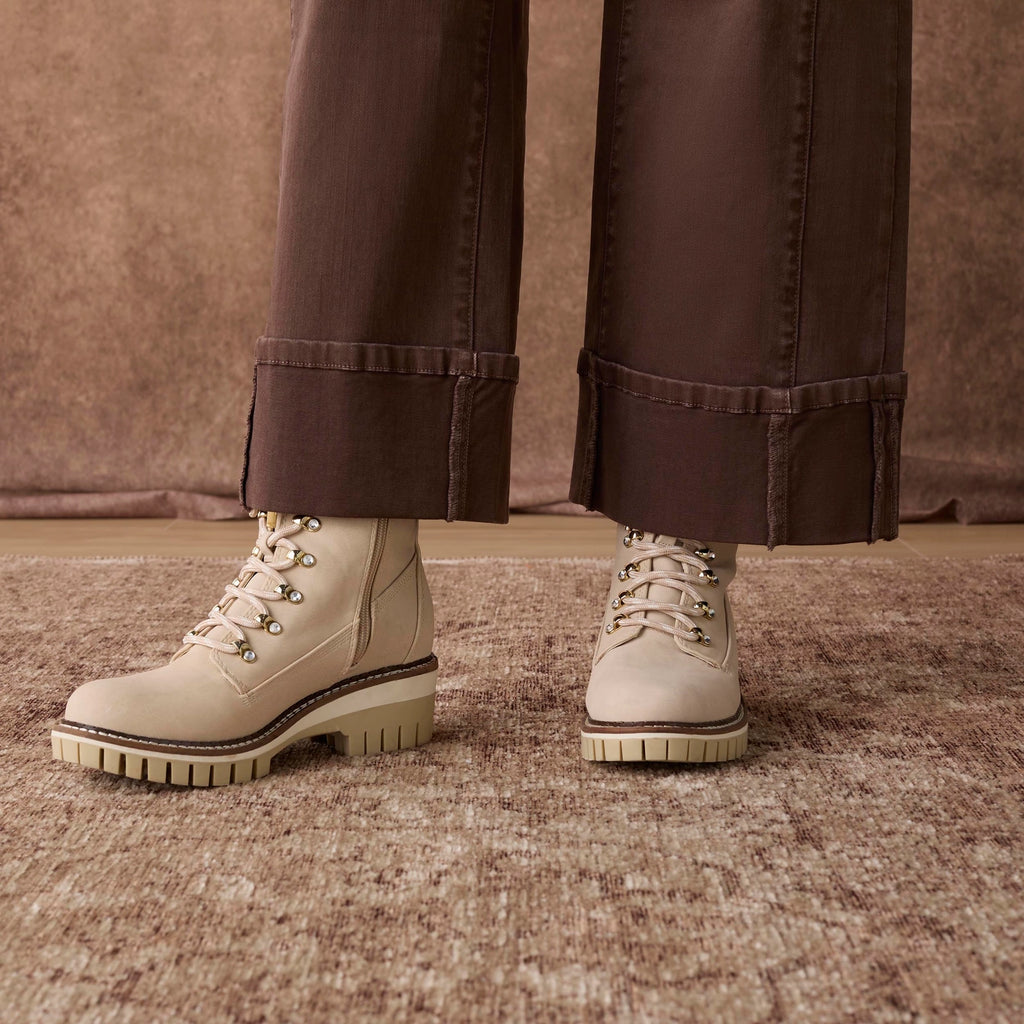 Wide Ankle Pant with Front Seam