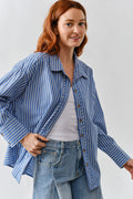 Oversized Stripe Shirt