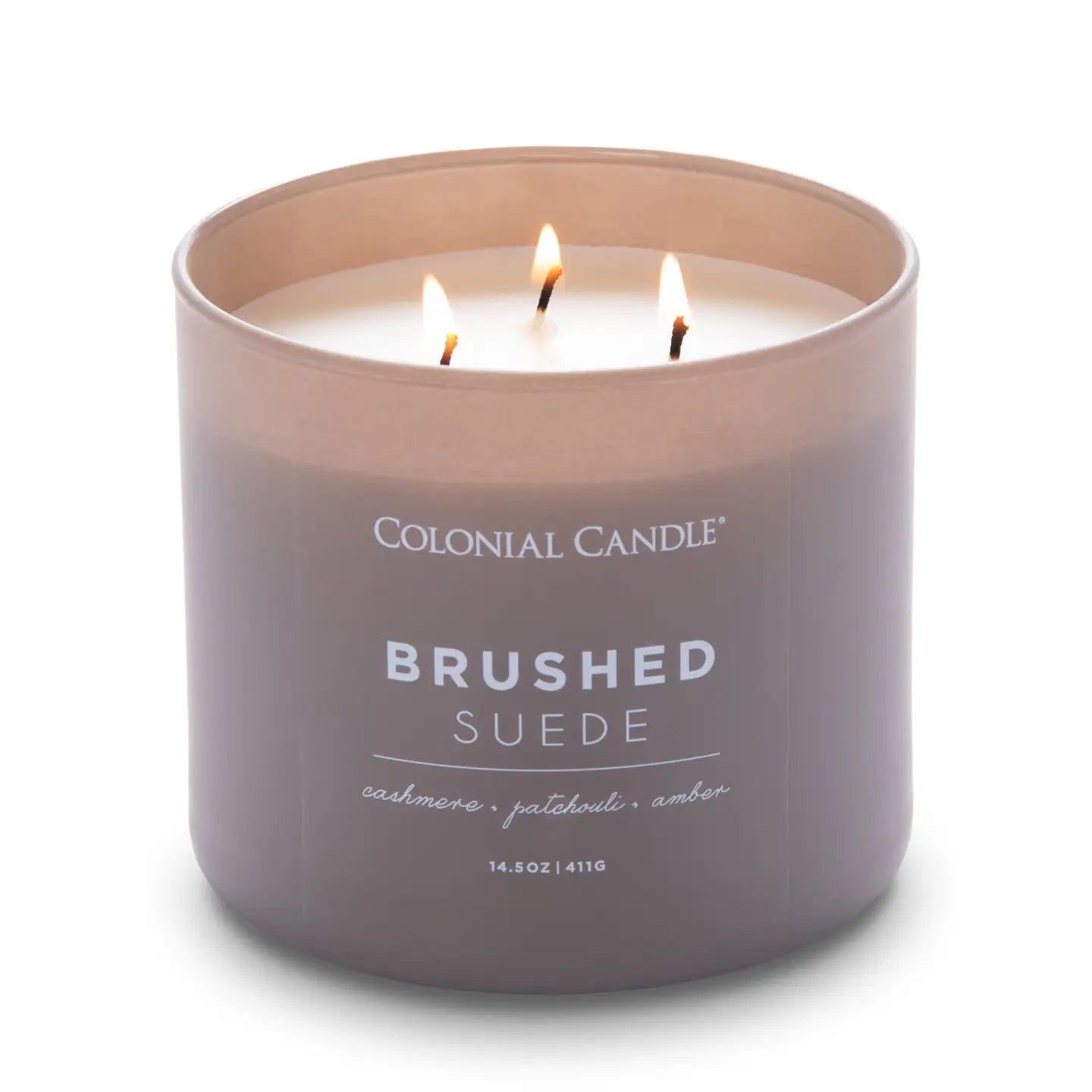 Brushed Suede Scented Candle