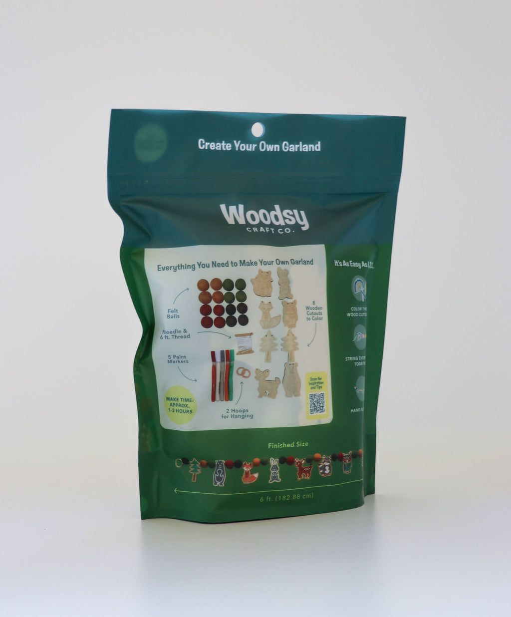 DIY Craft Kit - Woodland Garland