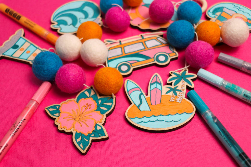 DIY Craft Kit - Surf Garland