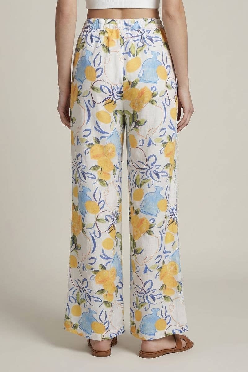Limoncello Wide Leg Pant