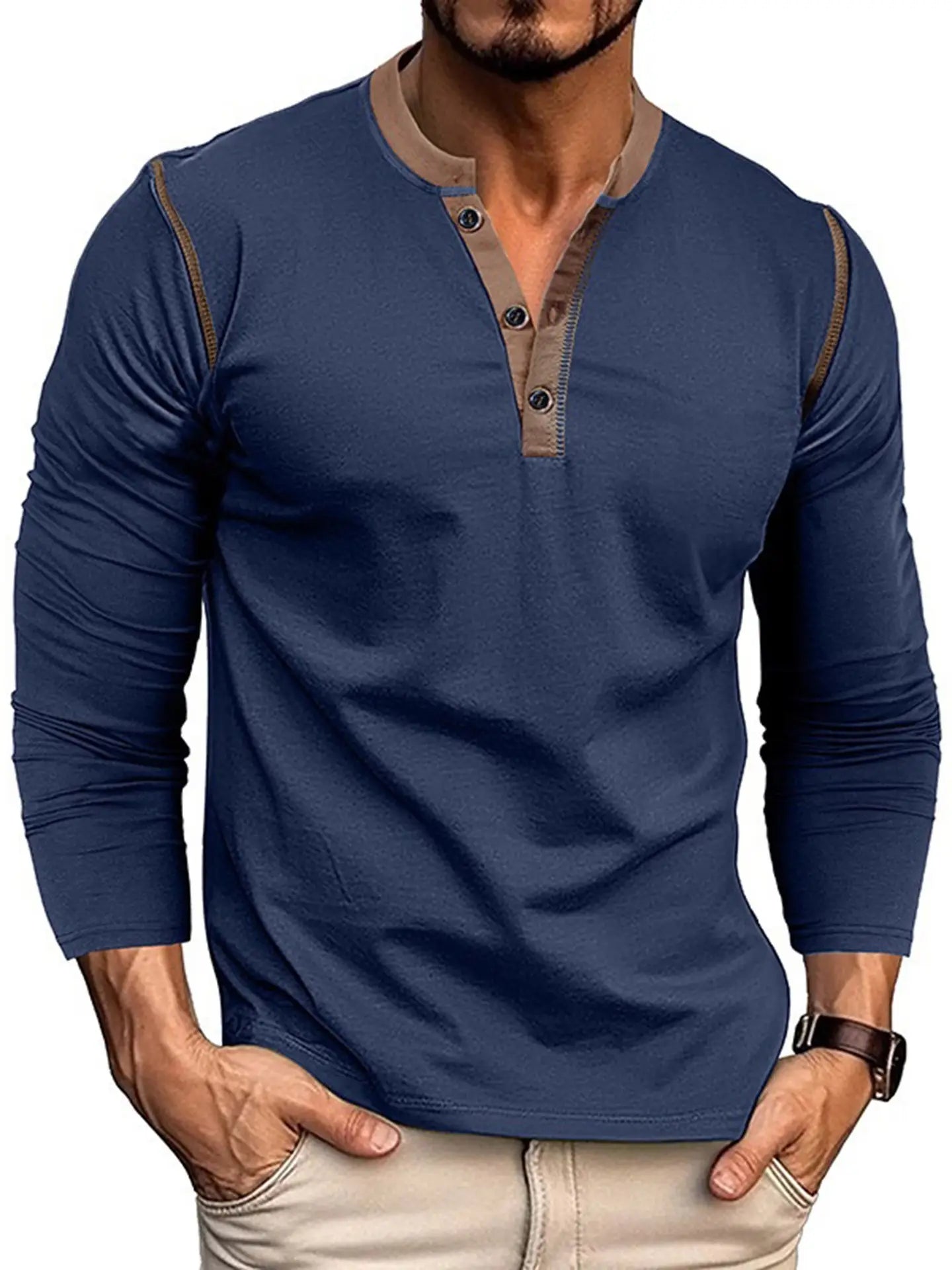 Long Sleeve Henley