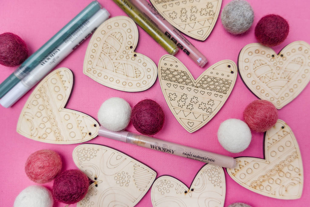 DIY Craft Kit - Heart Garland