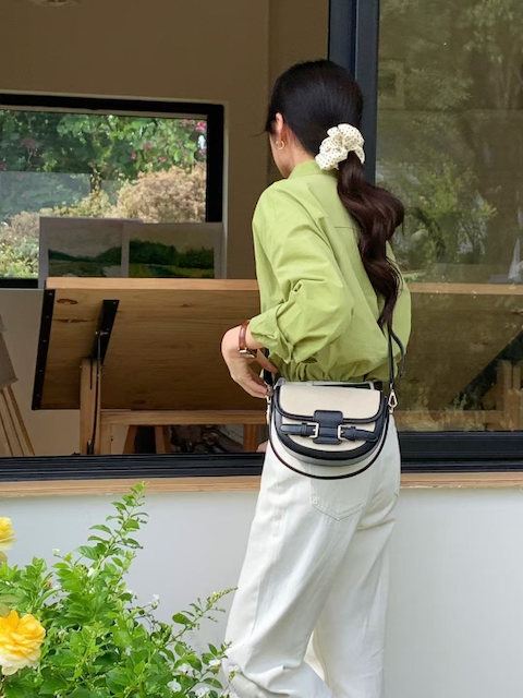 Buckle  Canva Crossbody