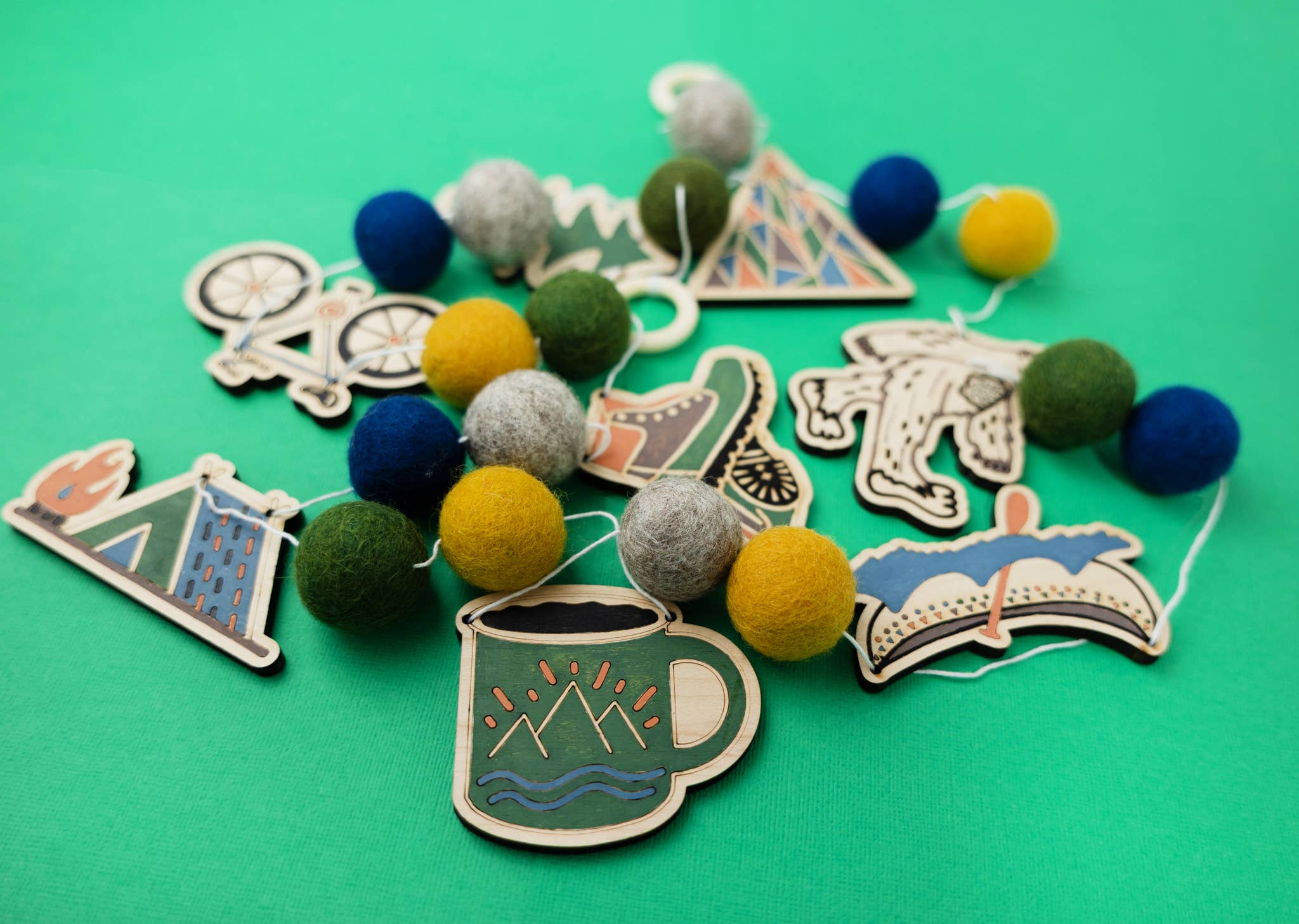 DIY Craft Kit - Adventure Theme Garland