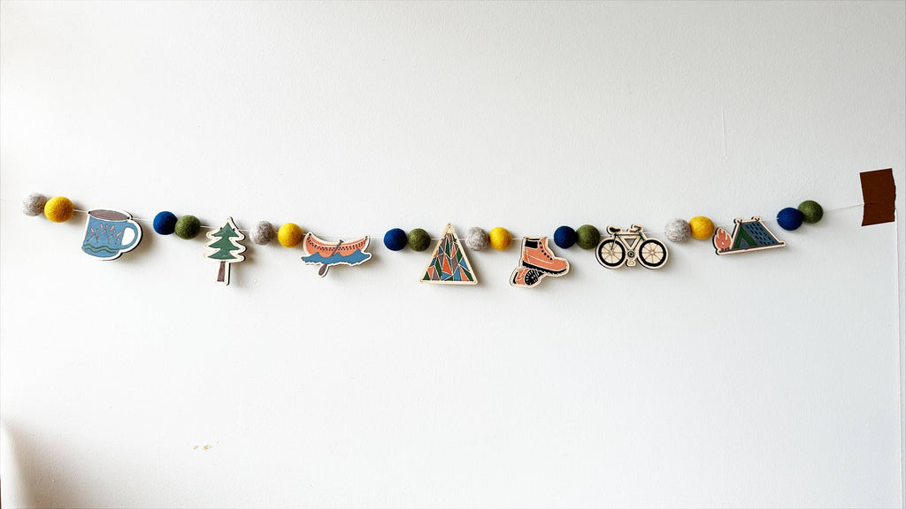 DIY Craft Kit - Adventure Theme Garland