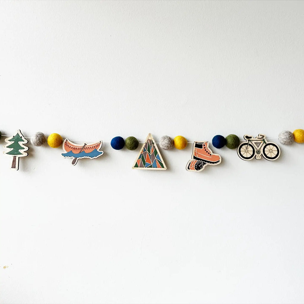 DIY Craft Kit- Adventure Theme Garland